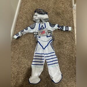Kids Astronaut Costume - White and Blue